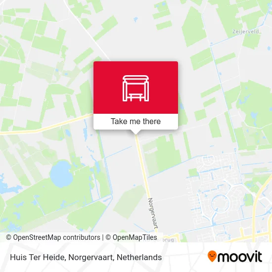 Huis Ter Heide, Norgervaart map