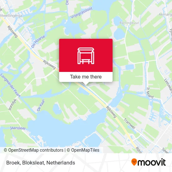 Broek, Bloksleat map