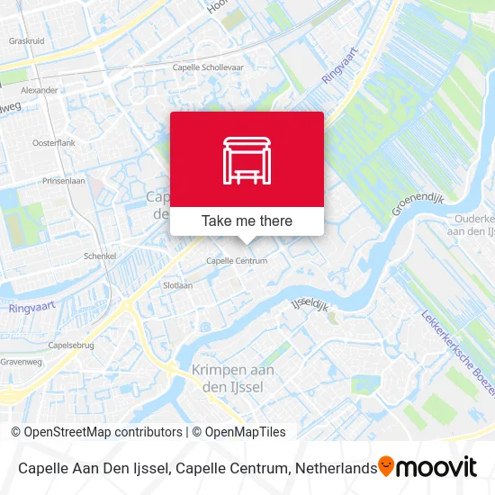 Capelle Aan Den Ijssel, Capelle Centrum map
