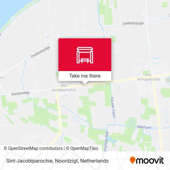 Sint-Jacobiparochie, Noordzigt map