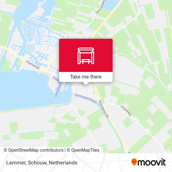 Lemmer, Schouw map