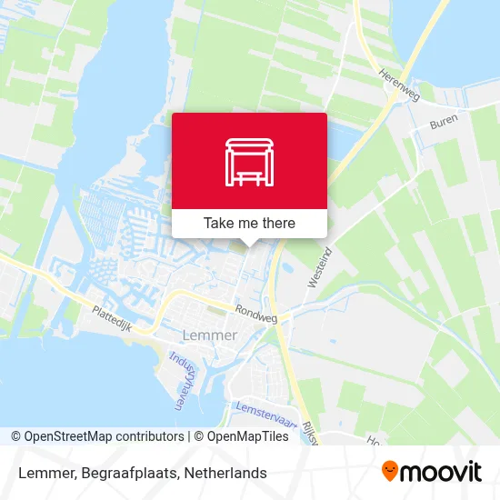 Lemmer, Begraafplaats map