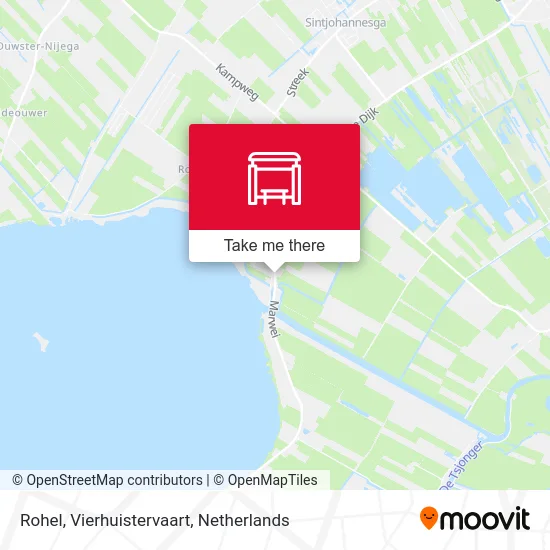 Rohel, Vierhuistervaart map