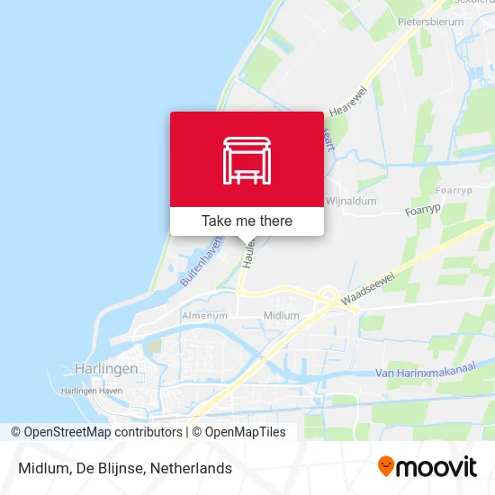 Midlum, De Blijnse map