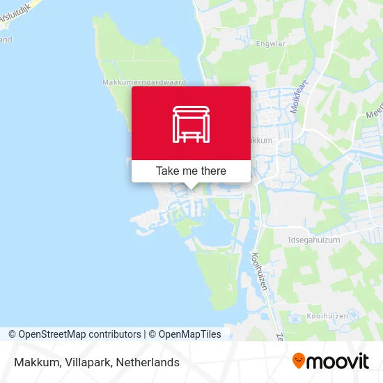 Makkum, Villapark map