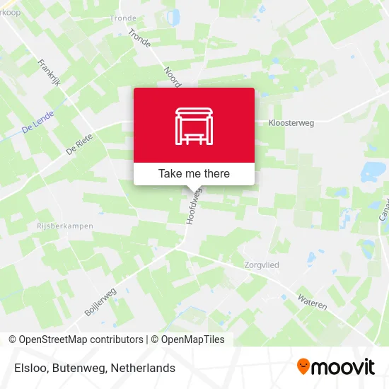 Elsloo, Butenweg map