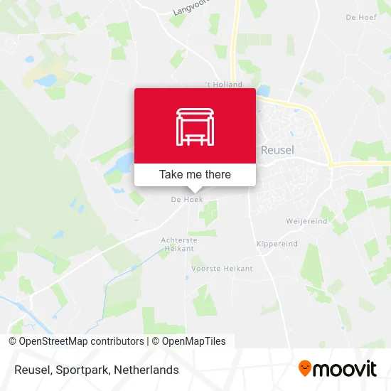 Reusel, Sportpark map
