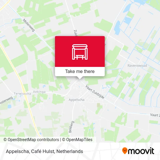 Appelscha, Café Hulst map