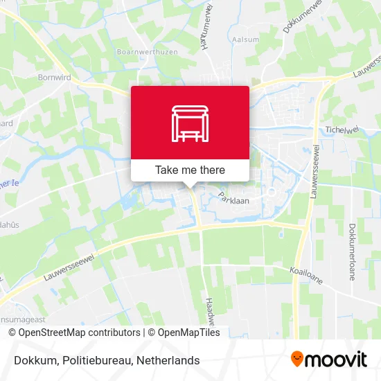 Dokkum, Politiebureau map