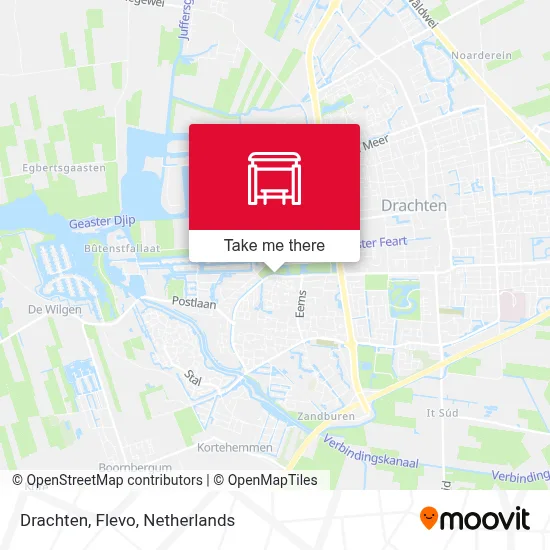 Drachten, Flevo map