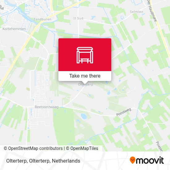 Olterterp, Olterterp map