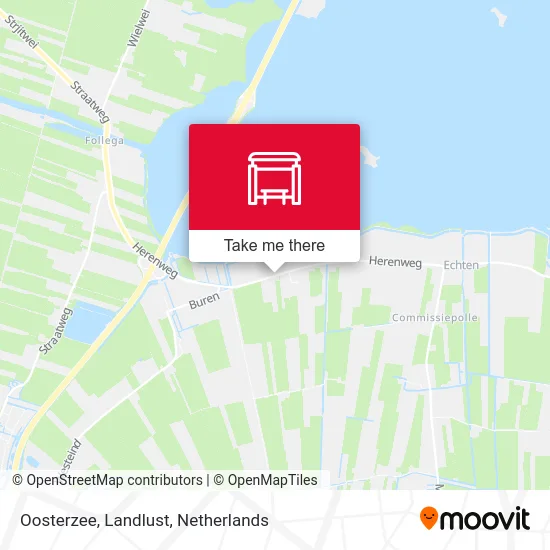 Oosterzee, Landlust map