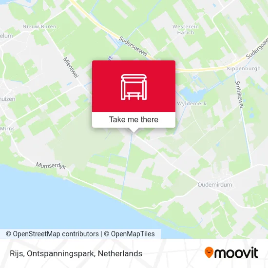 Rijs, Ontspanningspark map
