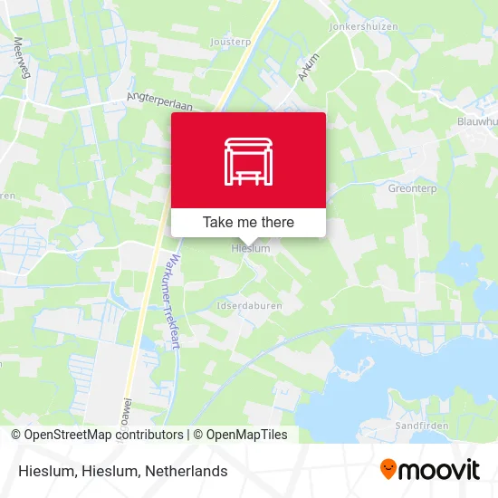 Hieslum, Hieslum map
