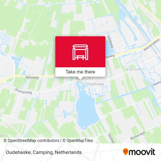 Oudehaske, Camping map