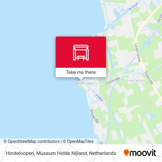 Hindeloopen, Museum Hidde Nijland map