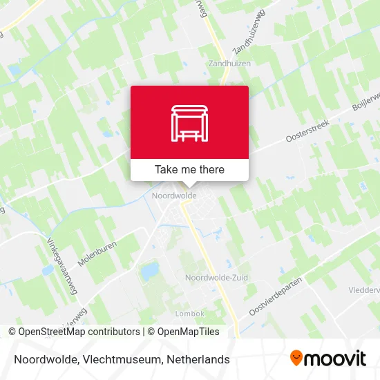 Noordwolde, Vlechtmuseum map