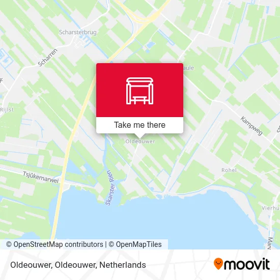 Oldeouwer, Oldeouwer map