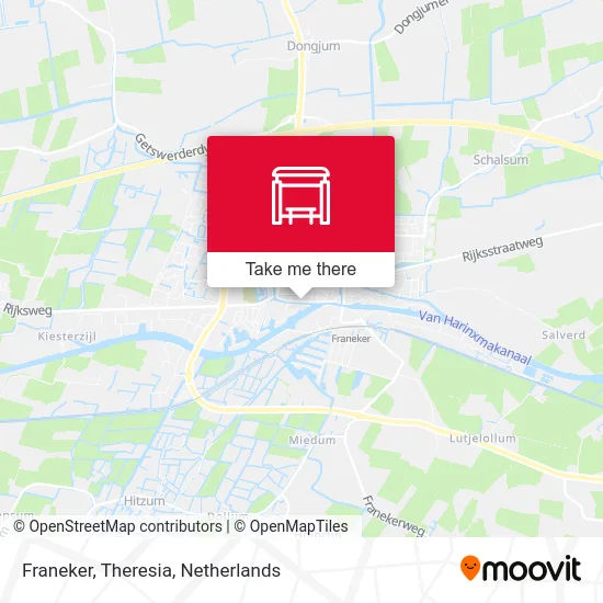 Franeker, Theresia map