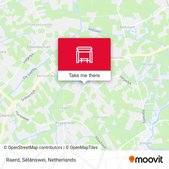Raerd, Sélânswei map