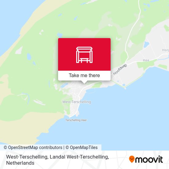 West-Terschelling, Landal West-Terschelling map