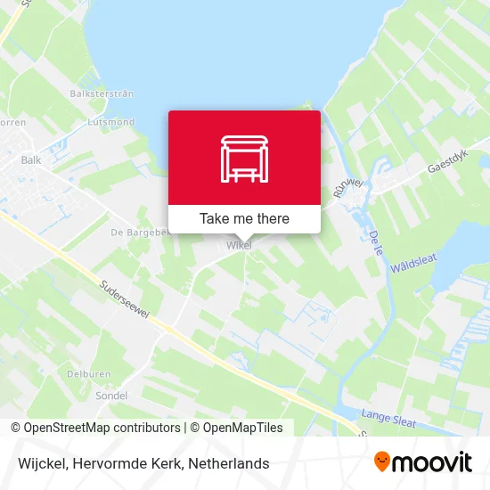 Wijckel, Hervormde Kerk Karte