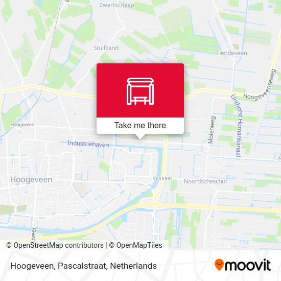 Hoogeveen, Pascalstraat map