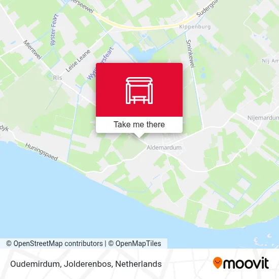 Oudemirdum, Jolderenbos map