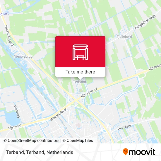 Terband, Terband map