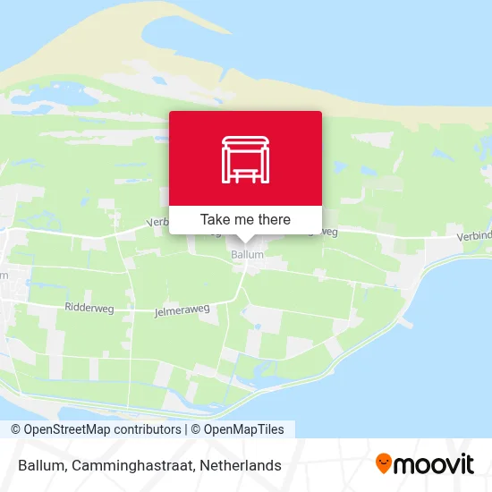 Ballum, Camminghastraat Karte