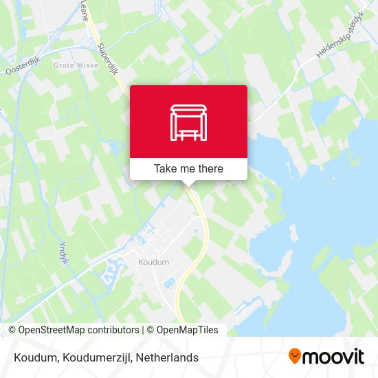 Koudum, Koudumerzijl map