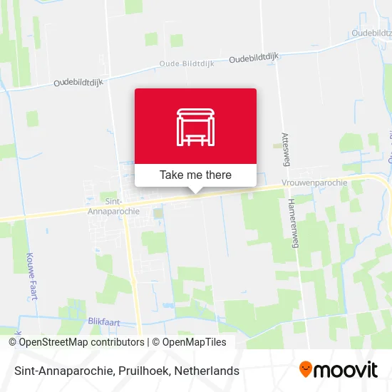 Sint-Annaparochie, Pruilhoek map