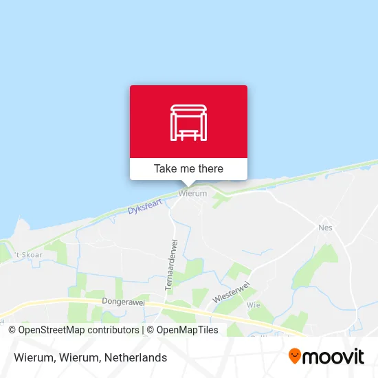 Wierum, Wierum Karte