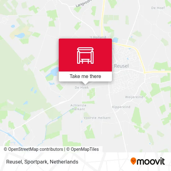Reusel, Sportpark map