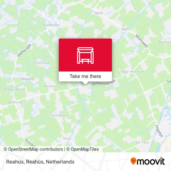 Reahûs, Reahûs map