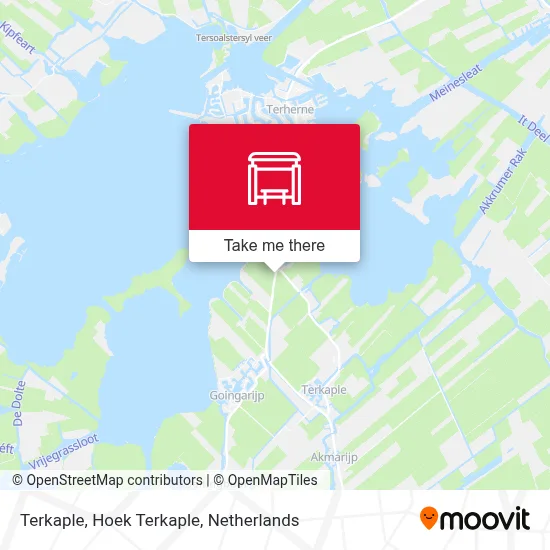 Terkaple, Hoek Terkaple map