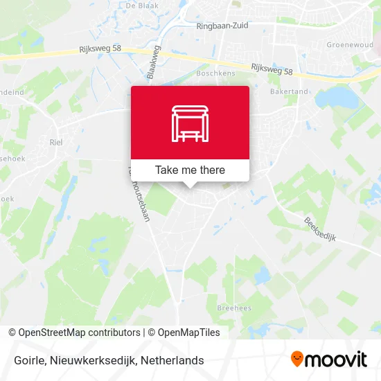 Goirle, Nieuwkerksedijk map
