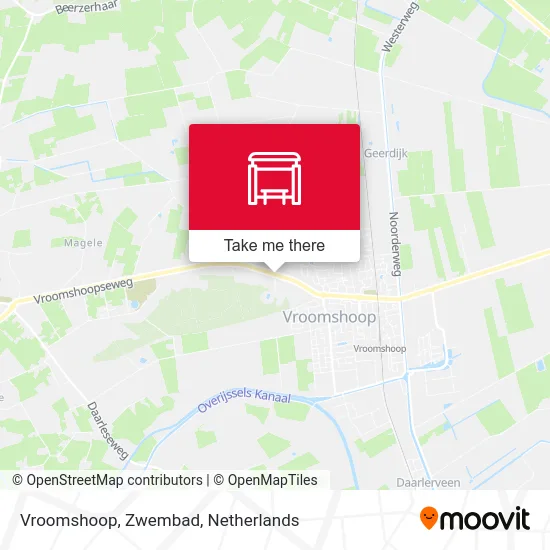 Vroomshoop, Zwembad map