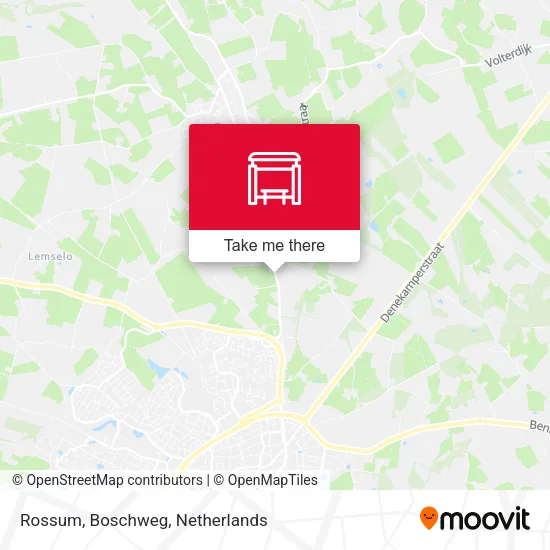Rossum, Boschweg map