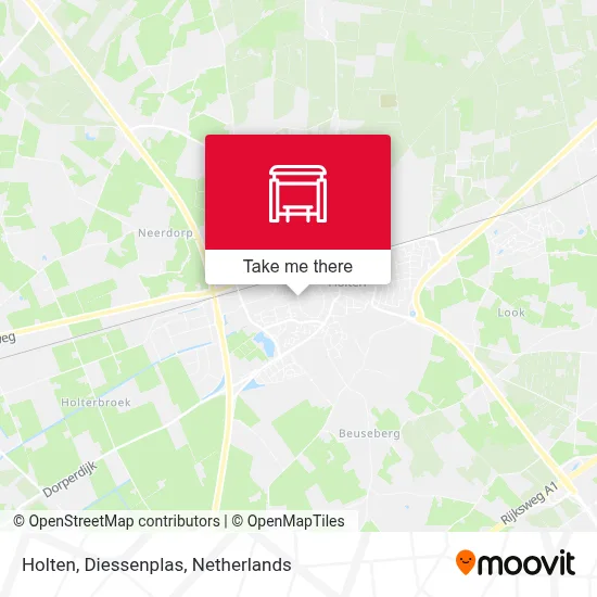 Holten, Diessenplas map