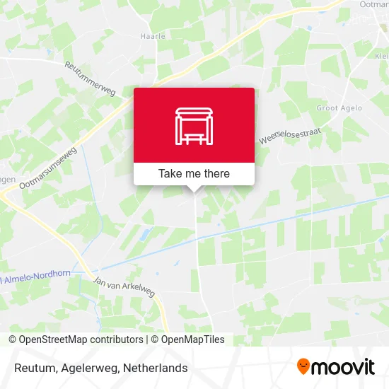 Reutum, Agelerweg map