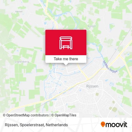 Rijssen, Spoelerstraat map