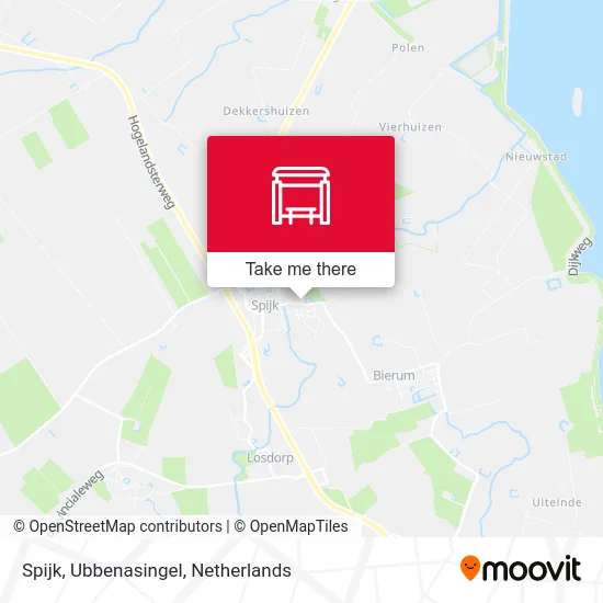 Spijk, Ubbenasingel map