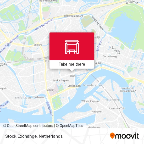 Beurs map