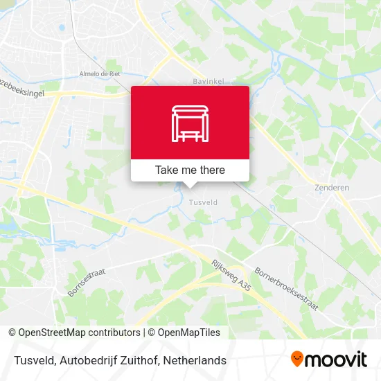 Tusveld, Autobedrijf Zuithof map