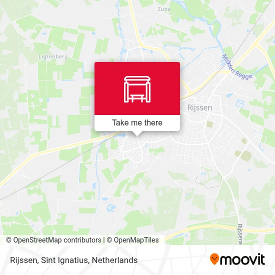 Rijssen, Sint Ignatius Karte