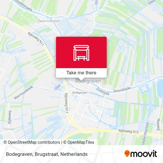 Bodegraven, Brugstraat map