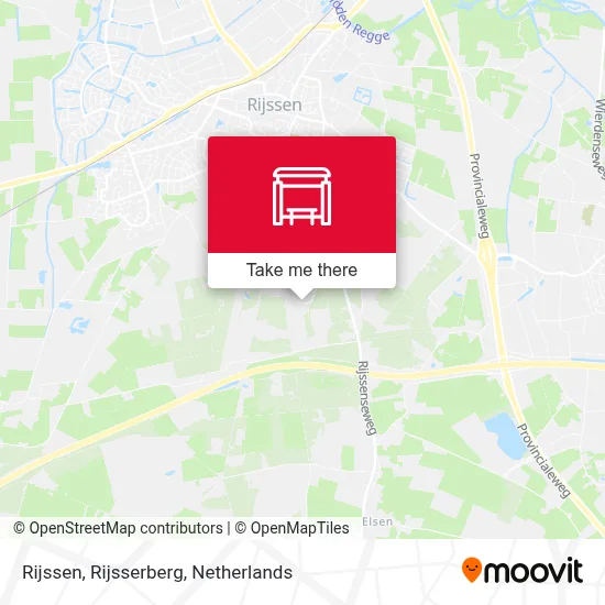 Rijssen, Rijsserberg Karte