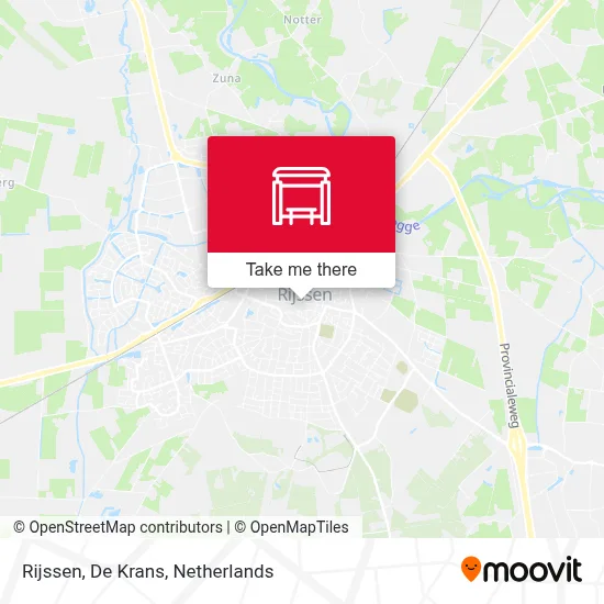 Rijssen, De Krans Karte
