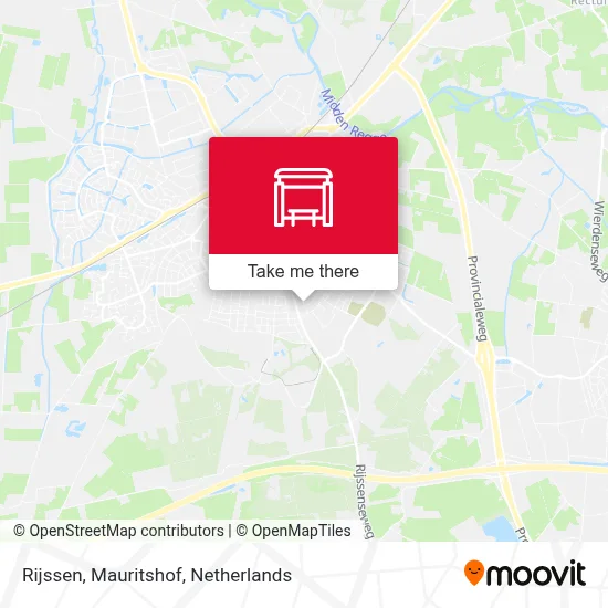 Rijssen, Mauritshof Karte